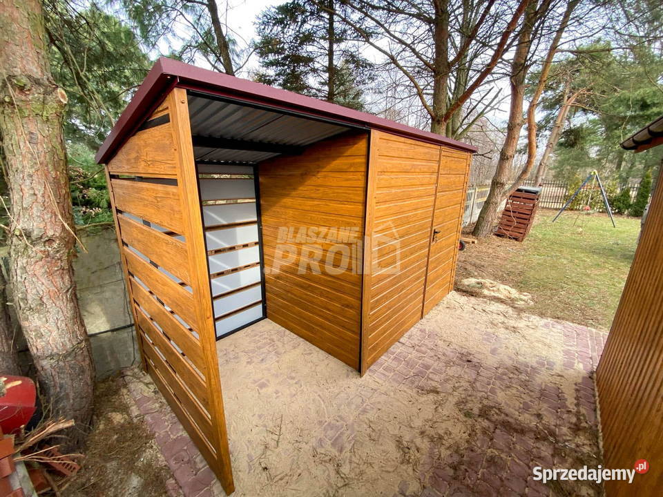 Schowek Domek Ogrodowy 25x2m wiata 1m Drzwi Mysłowice