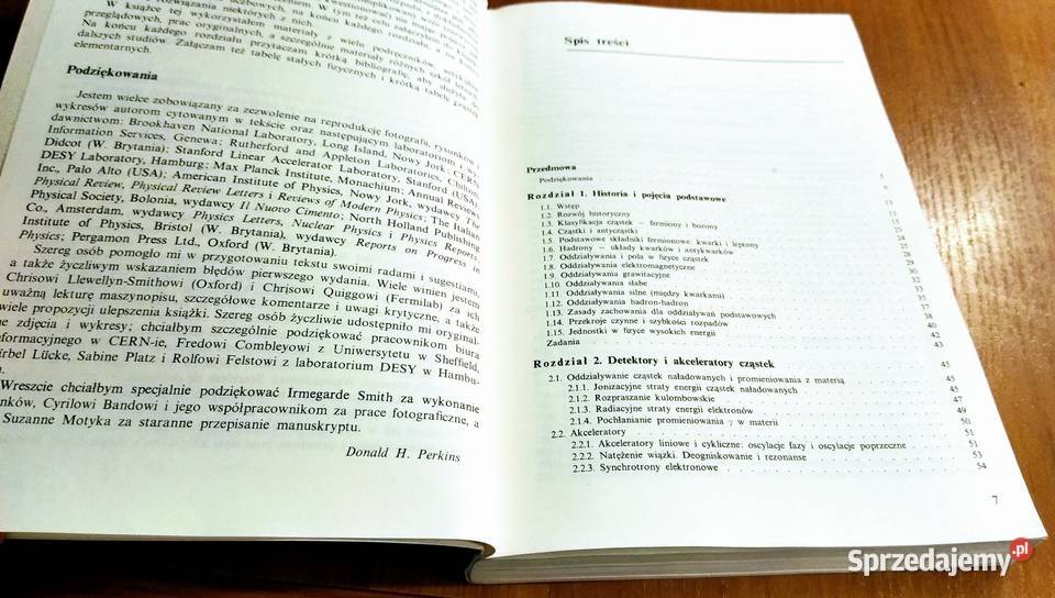 Wstęp do fizyki wysokich energii D H Perkins pomorskie Gdańsk