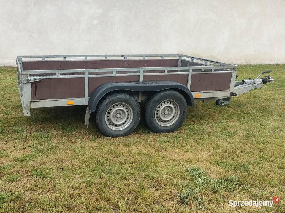 KUPIE przyczepkę dwuosiowa 2 sprzedam