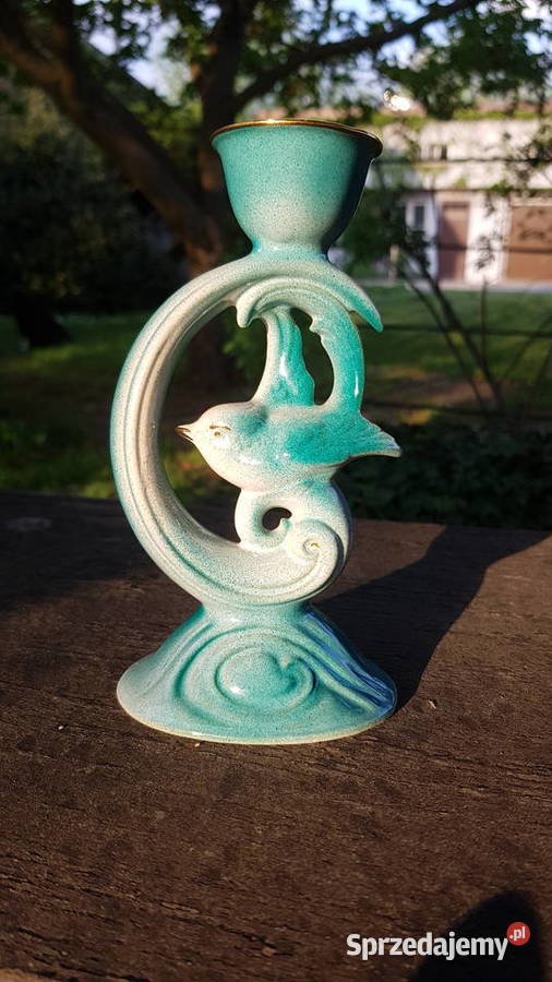 Kablowe bary ceramika świecznik