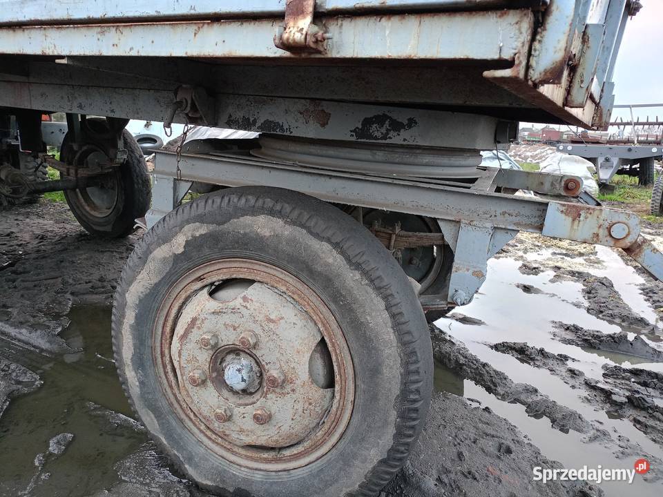 Przyczepa wywrotka D35D44 nieuszkodzony wielkopolskie Gostyń