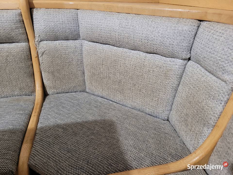 Kuchenny Bukowy Narożnik ze Stołem 100cm Czudec sprzedam