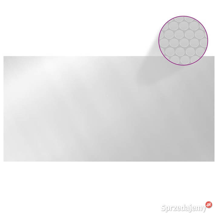 Folia na basen srebrna 488x244 PE WM93099 Akcesoria basenowe Warszawa