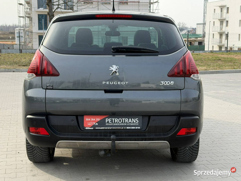 Peugeot 3008 16 HDI 114 LED Nawigacja Head UP elektryczne lusterka warmińsko-mazurskie Mrągowo