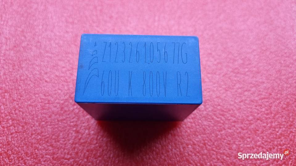 Kondensator 60uF 800V DC Epcos MKP Marki