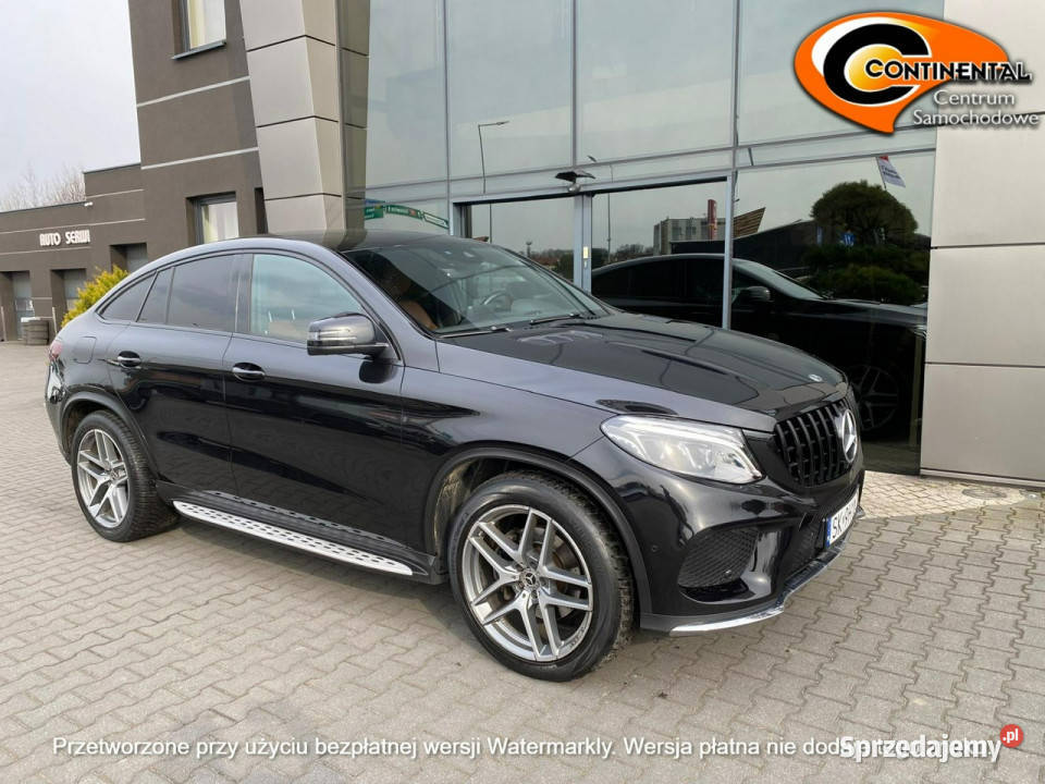 Mercedes GLE 350 Salon Polska W166 20152019 wielofunkcyjna kierownica Mercedes-Benz Żory sprzedam