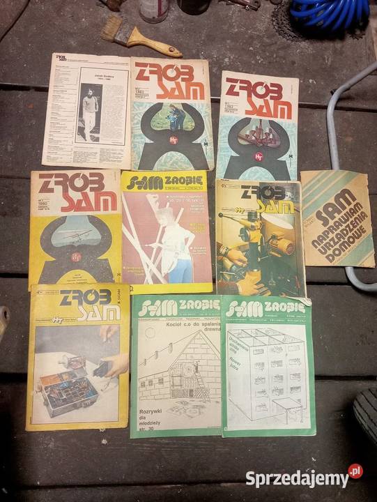 Zrób sam Sam zrobię archiwalne magazyny lata 80 Łódź sprzedam