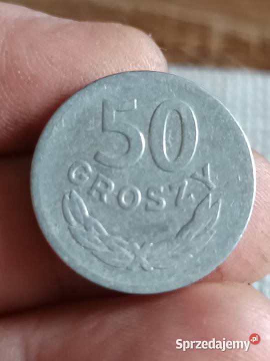 Sprzedam monete 50 groszy 1949 llll Chełm
