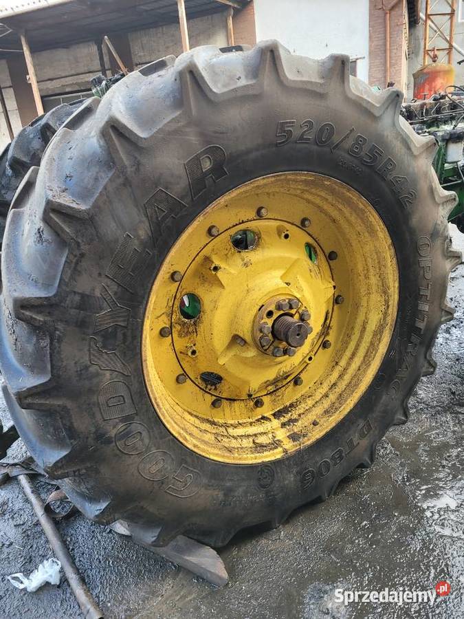 john deere 760077007800 części przedni i tylny