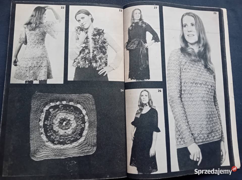 Irena Szpak Roboty szydełkowe Watra 1977 r