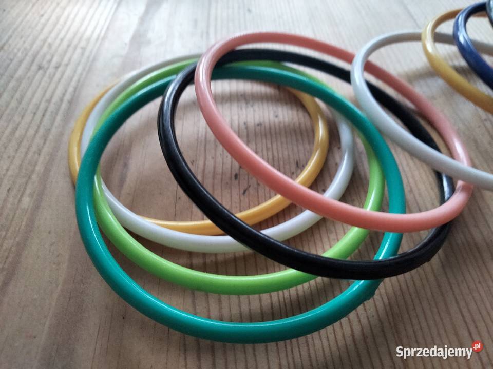 Bransoletka z tworzywa sztucznego 13 sztuk Ostrów Wielkopolski