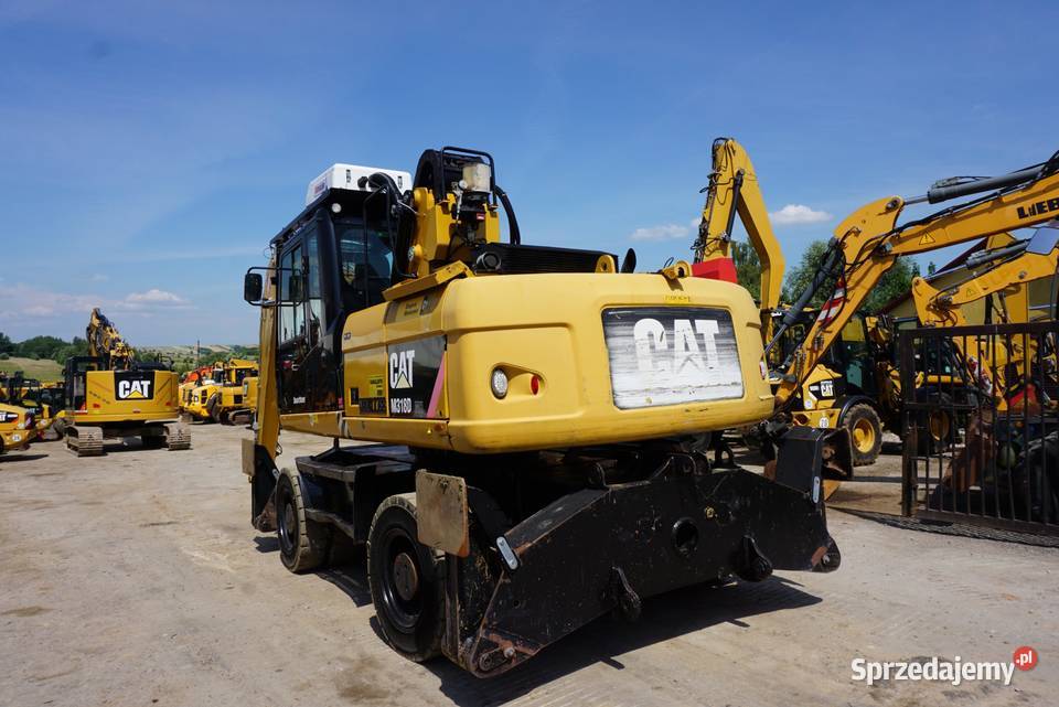 Koparka kołowa CAT M 318D MH 2011 przeładunkowa Rok produkcji 2011 Jeziorko