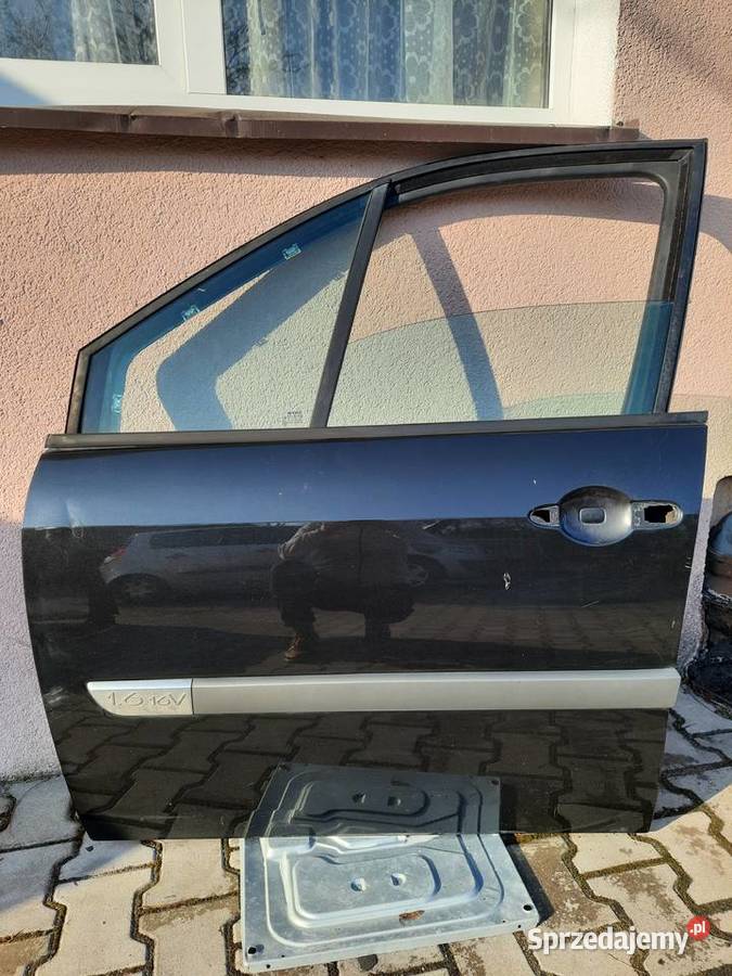 Renault scenic 2 przednie drzwi lewe kolor wielkopolskie Gniezno