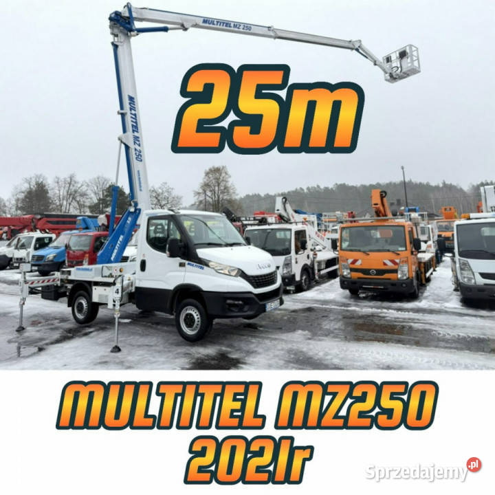 Nissan Zwyżka Podnośnik Koszowy 4X4 CABSTAR Widełki
