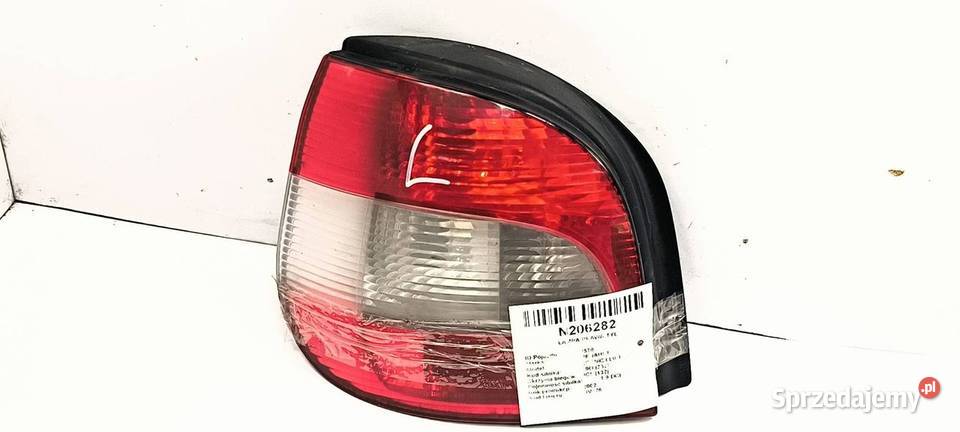 LAMPA PRAWA TYŁ RENAULT SCENIC I LIFT osobowe kujawsko-pomorskie Lipno sprzedam