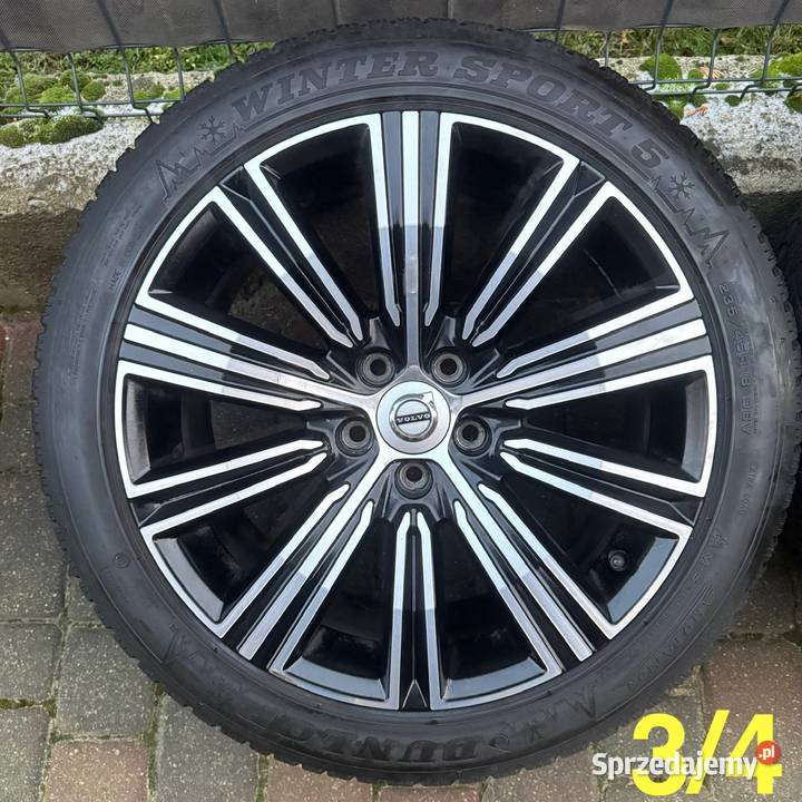 Zimowe 18 Volvo S60 V60 rline OEM felgi koła wielkopolskie Lubasz