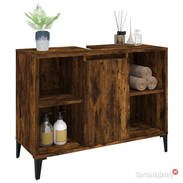 Szafka pod umywalkę przydymiony dąb 80x33x60 Warszawa