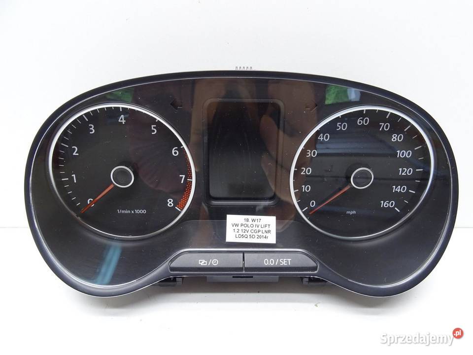 LICZNIK ZEGARY ZEGAR VW POLO V 6R 12 TSI 12V sprzedam