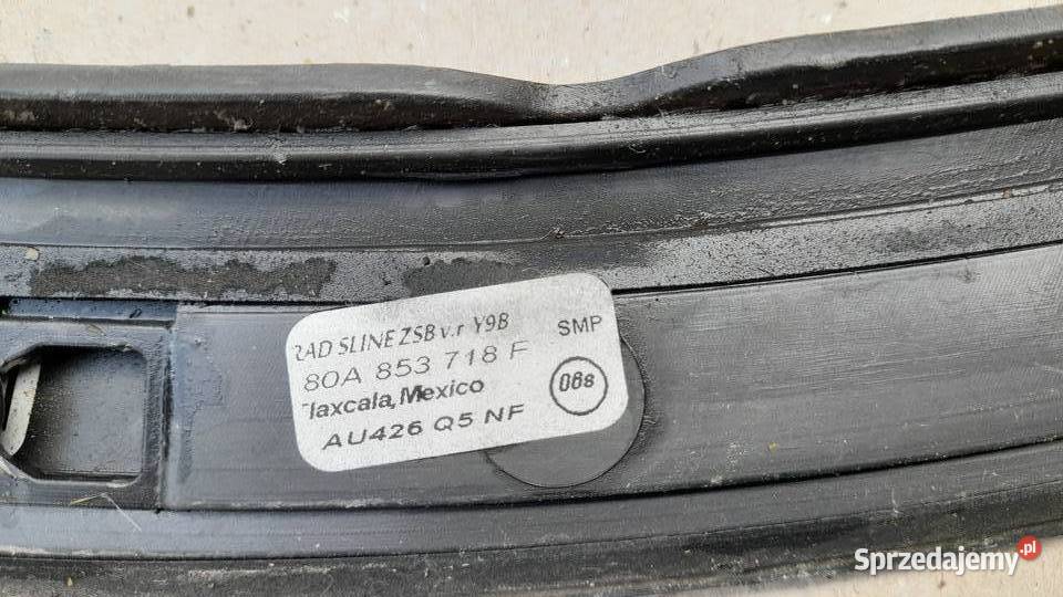AUDI Q5 II S LINE LISTWA BŁOTNIKA PRZEDNIA PRAWA osobowe Goleniów