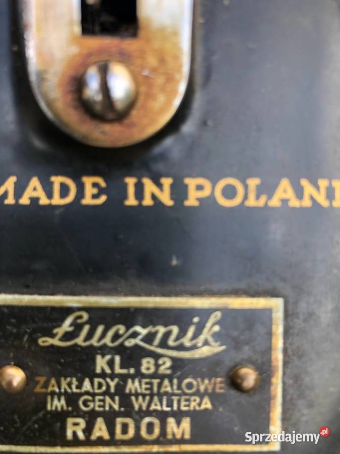 Maszyna do szycia Łucznik Kl82 Zabytek lata 50