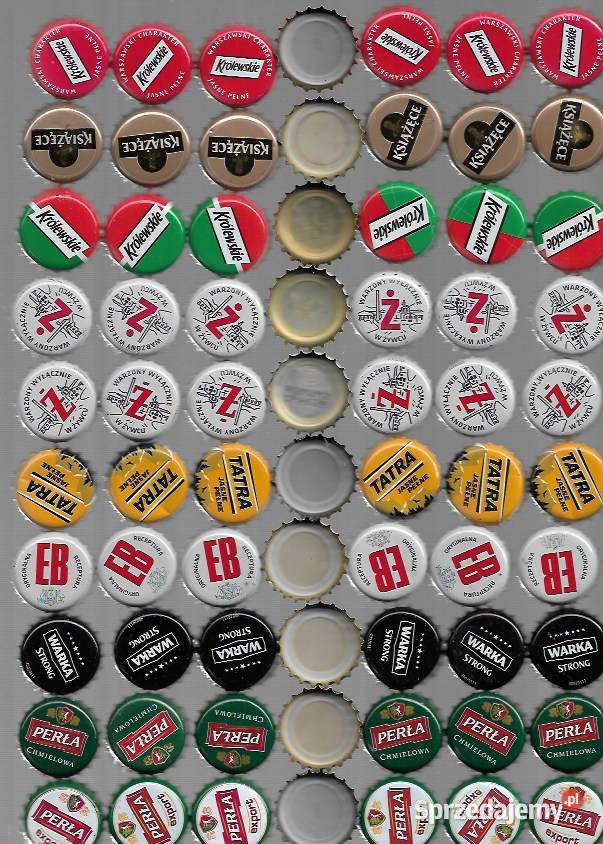 Kapsle polskie różne marki KS3 Puławy