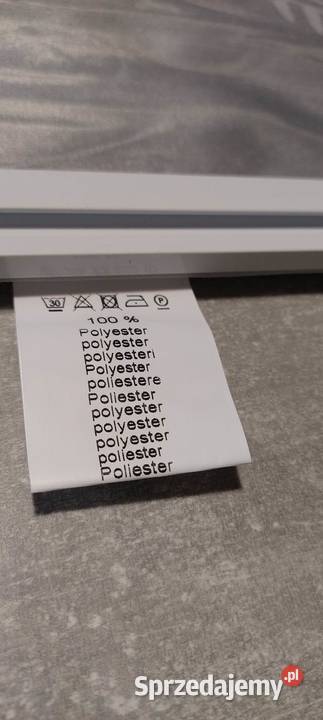 Roleta ścianka przesuwna tkanina szara 245 x 60 Wystrój okien