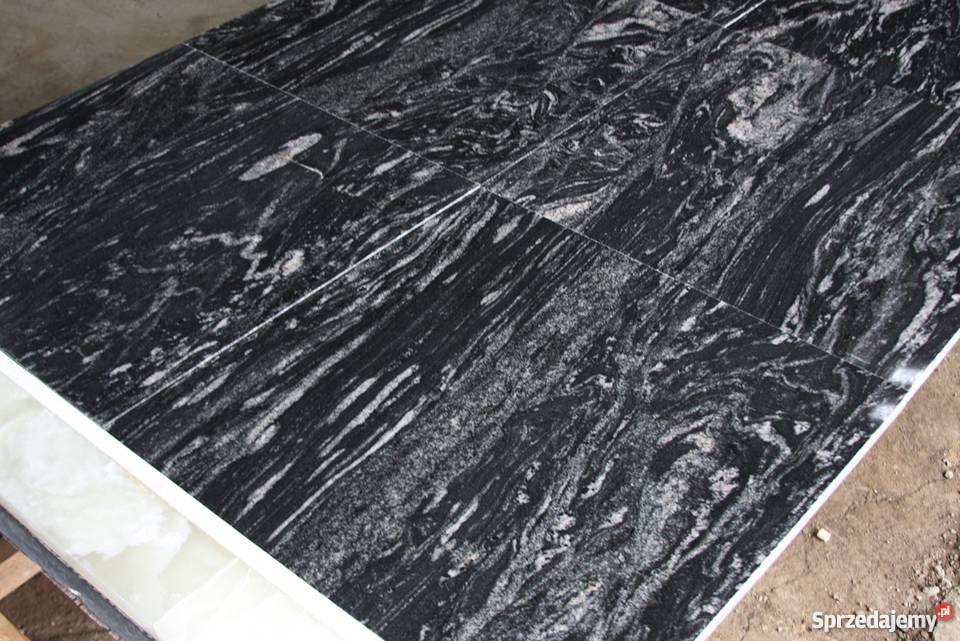 GRANIT płytki granitowe BLACK DREAM 60x60x2 Niemcza