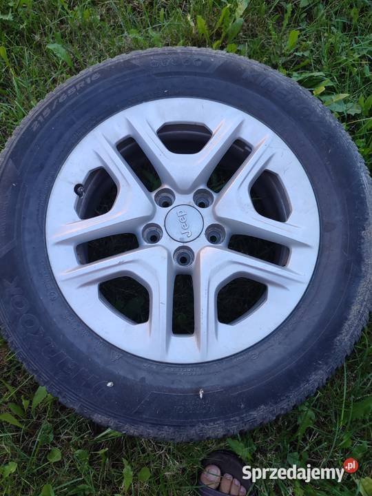 Koła felgi aluminiowe 16 Jeep Renegade OE opony