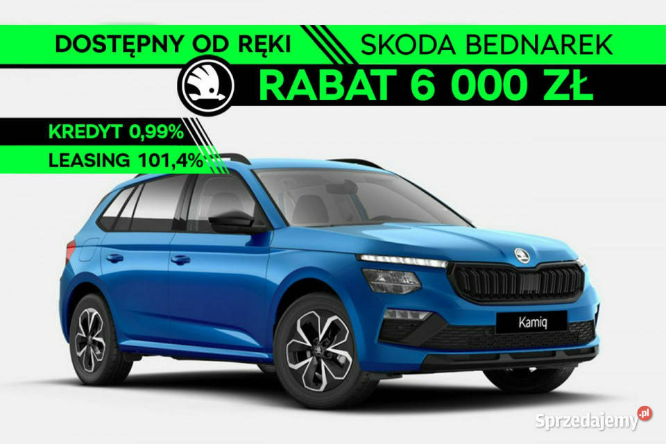 koda Kamiq Edition 130 10 TSI 95 Dostępny ręki I nieuszkodzony Łódź
