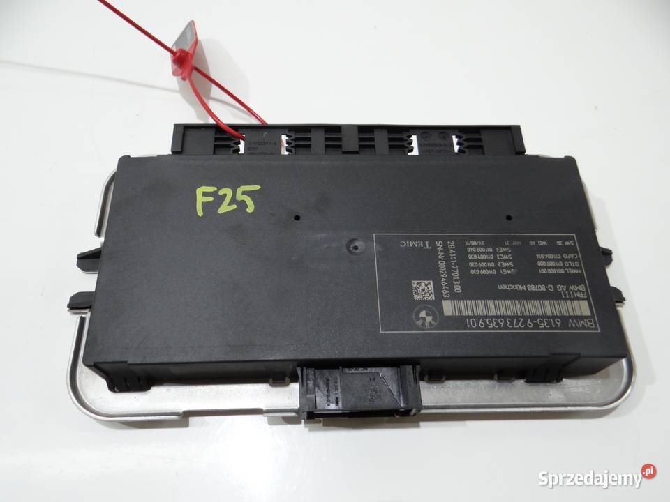 MODUŁ STEROWNIK ŚWIATEŁ BMW X3 F25 9273635 Strzyżewice