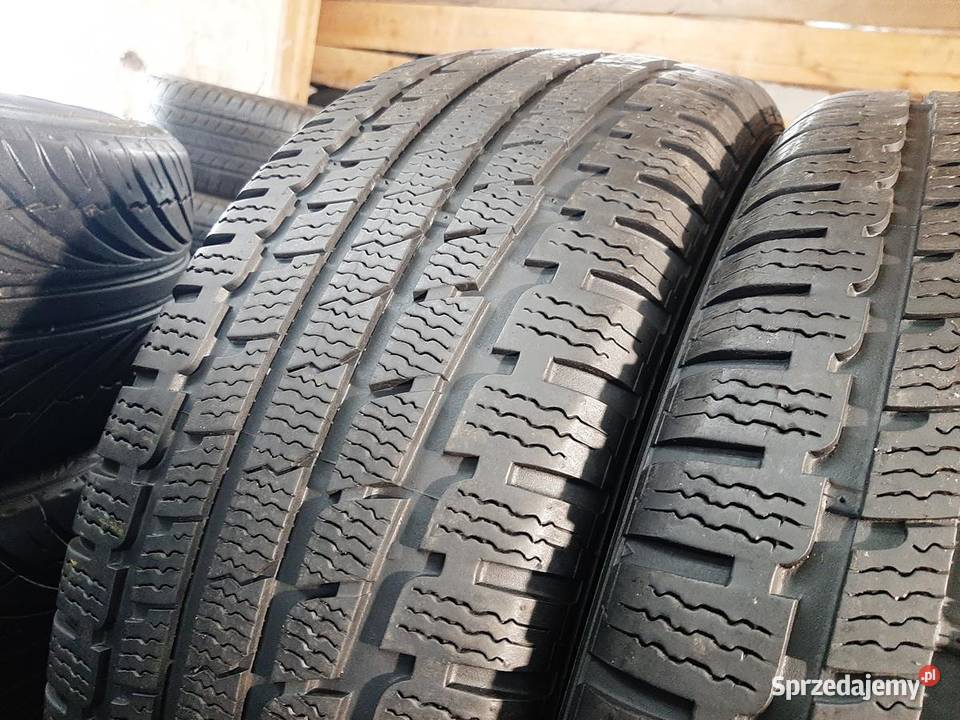 2x Opona UŻYWANA ZIMOWA 22555R17 KUMHO 149 Zaścianki sprzedam