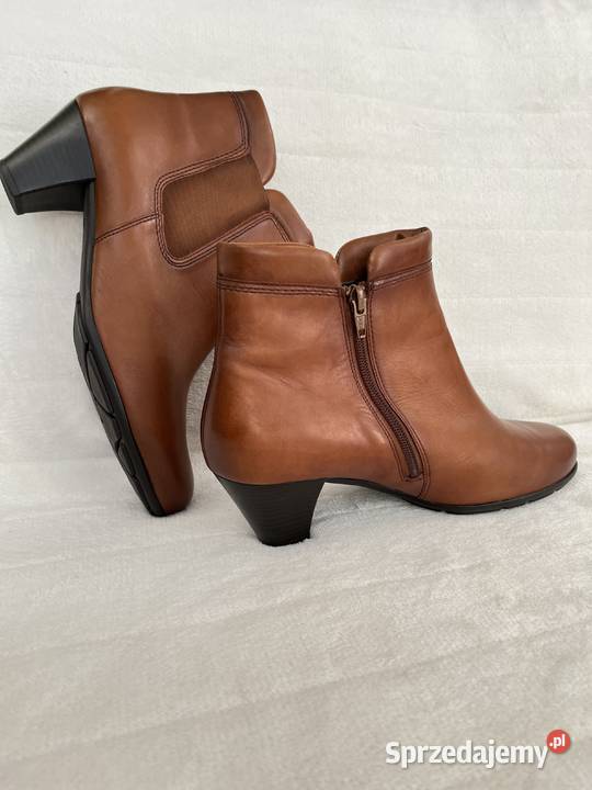 Gabor shoes hovercraft skórzane botki damskie Jastrzębie-Zdrój