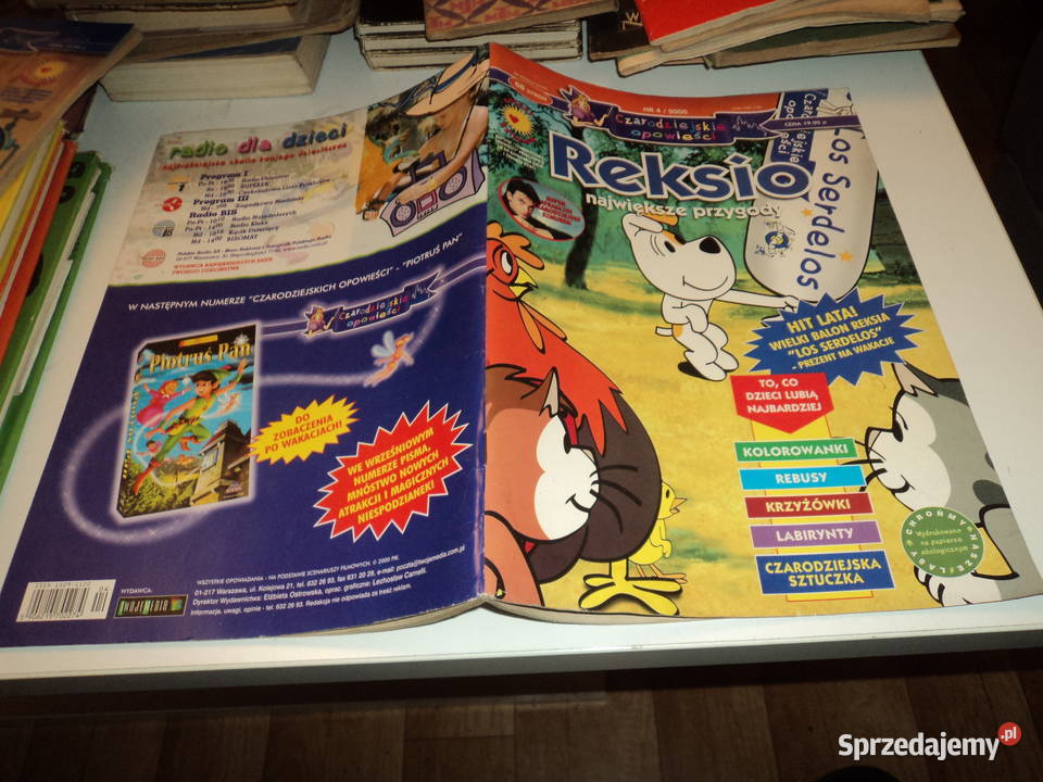 Reksio największe przygody czarodziejskie Książki dla dzieci Nowy Sącz