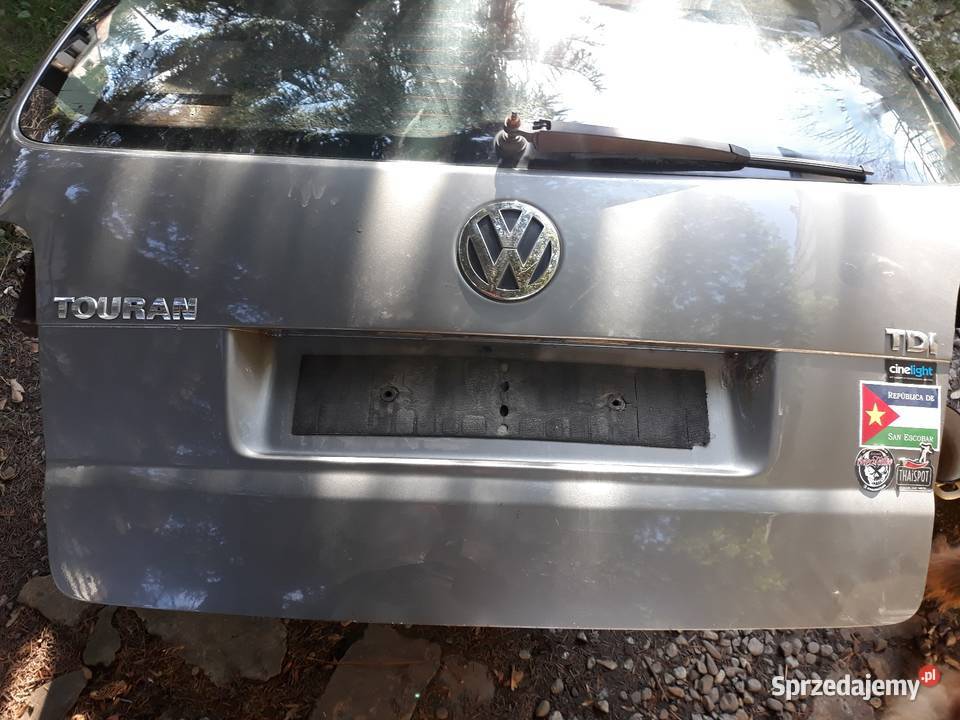 Klapa bagaznika vw touran lift