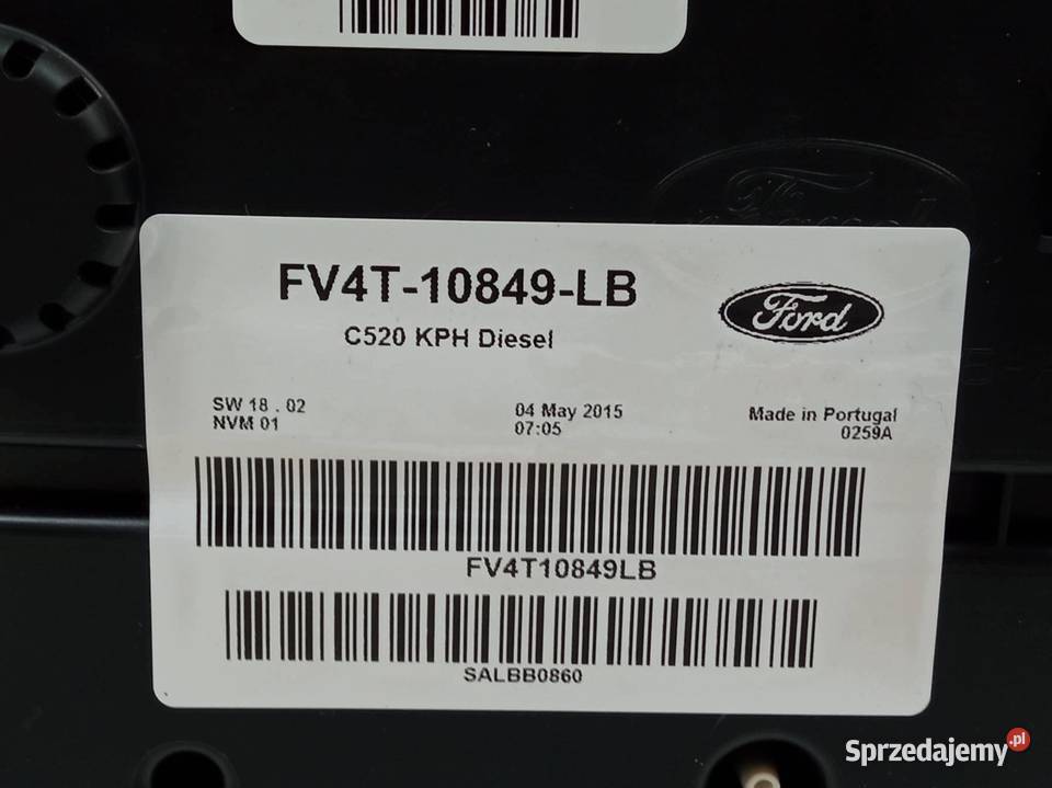 LICZNIK FV4T10849LB 20 TDCI 149 Ford Kuga II Liczniki i zegary sprzedam