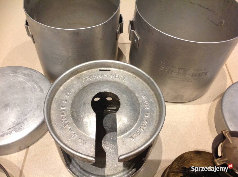Stara Kuchenka Turystyczna Podgrzewacz PRIMUS z Nowa Sól