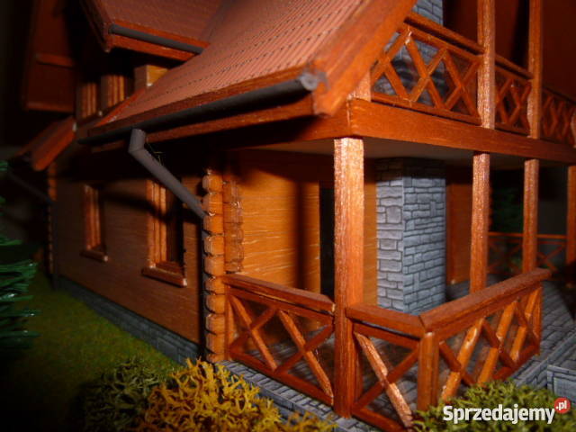 Dom drewniany model 1 piętro Chrzanów