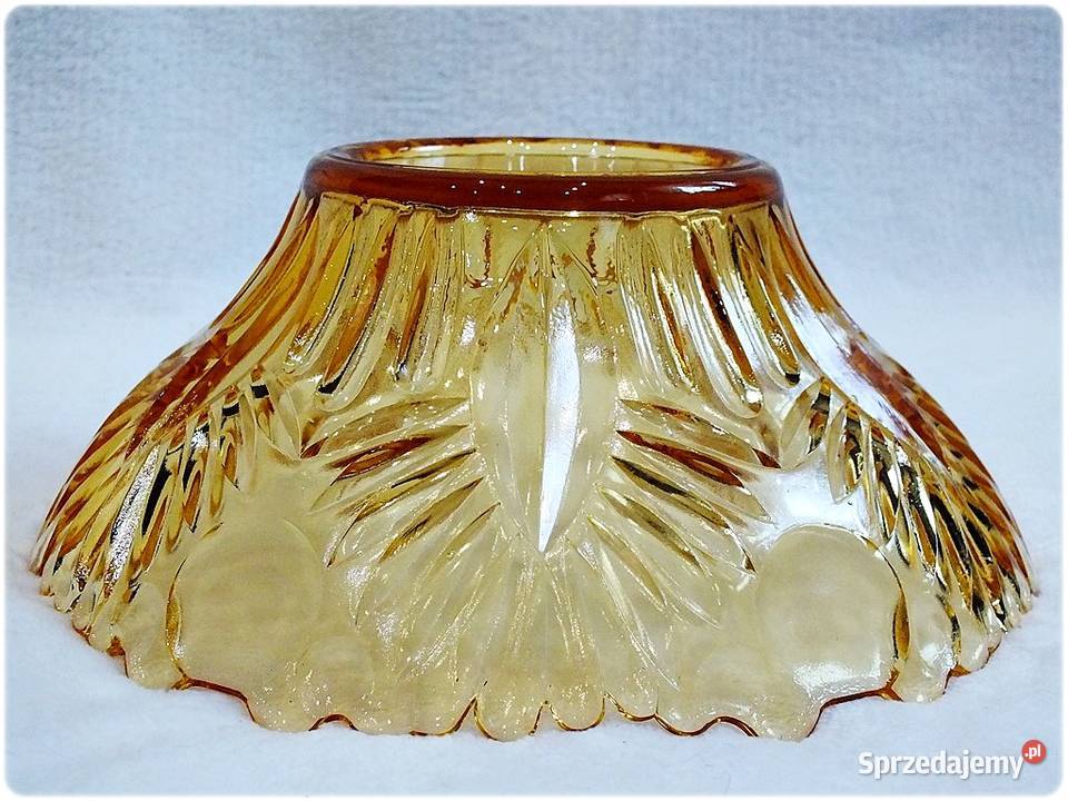 Stara Patera Misa szklana Salatera Carnival Żary