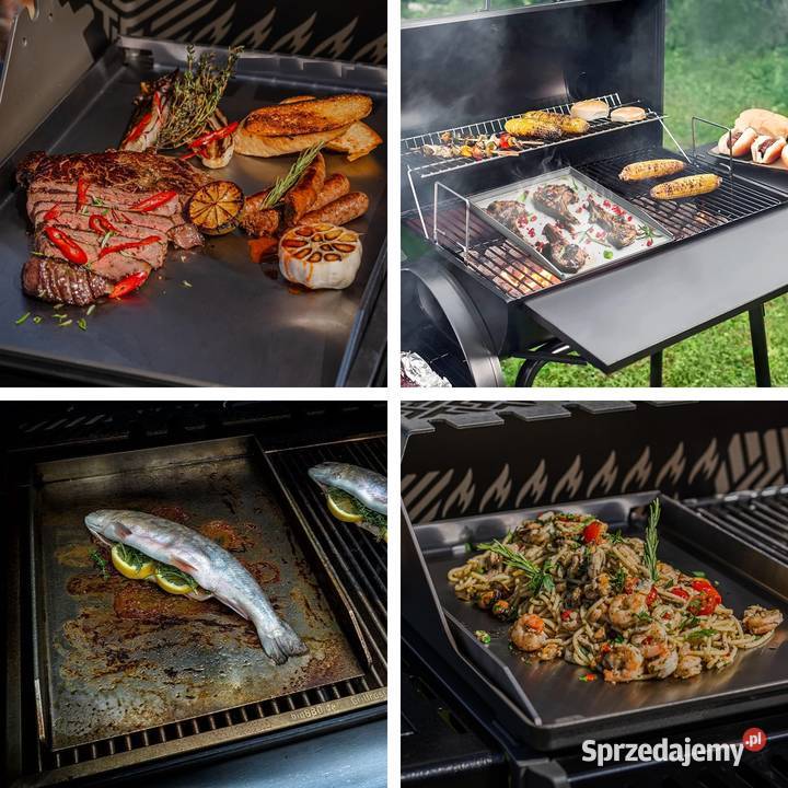 BLACHA PŁYTA NIERDZEWNA GRILLOWA 40x30 ociekowa Skawina