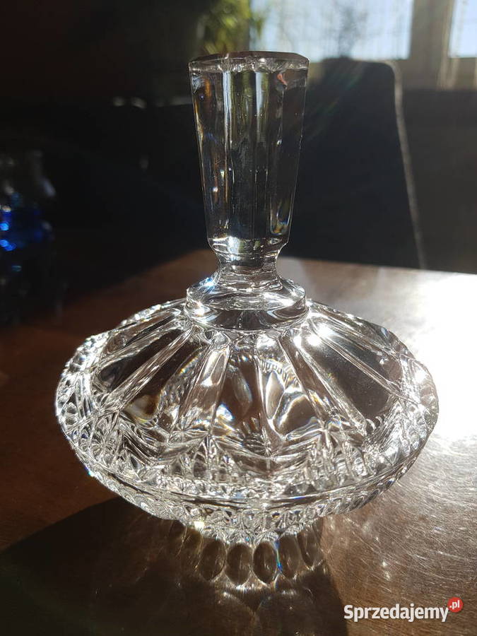 Kryształowa bomboniera Porcelana i szkło Myszków
