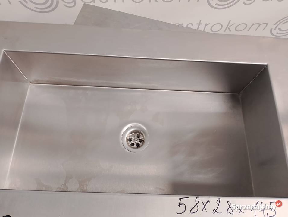 Wanna neutralna z odpływem 68X38X20 Wrocław