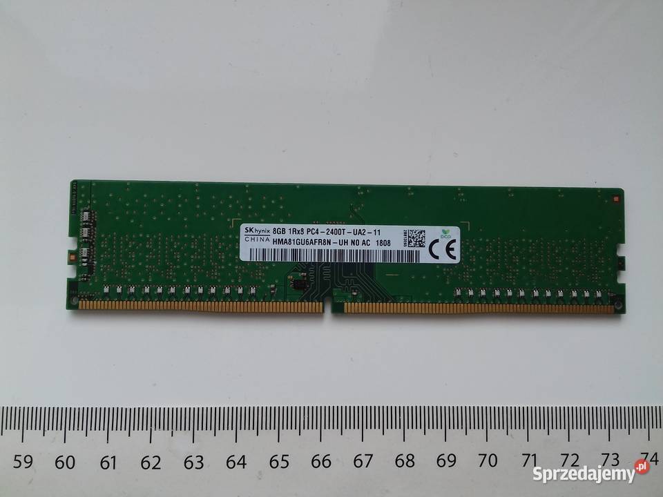 SK Hynix DDR4 8GB niesprawny 2400MHz CL17 Bydgoszcz