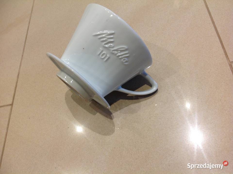 Porcelanowy Filtr Drip MELITTA 101 do Kawy Zaparzacze i kawiarki Nowa Sól sprzedam