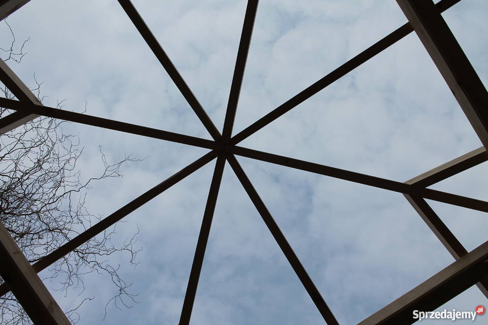 Altana KONSTRUKCJA ALTANY 32x32m Altanka Pergola lubelskie Łuków