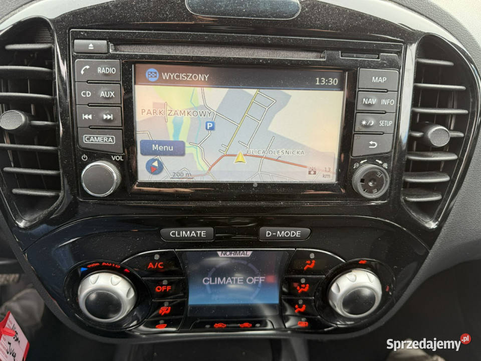 Nissan Juke Nisan Juke 12 115 Benzyna Klima Navi czarny Syców