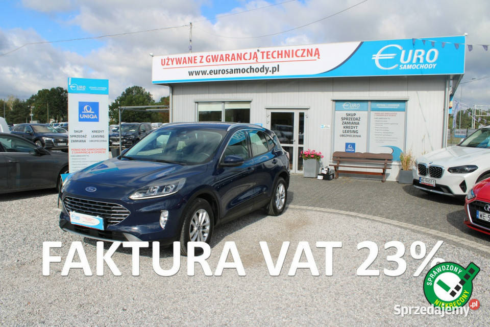 Ford Kuga Titanium netto 69873 PLN Gwarancja ogranicznik prędkości