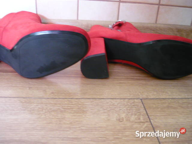 Botki czerwone inna Myszków