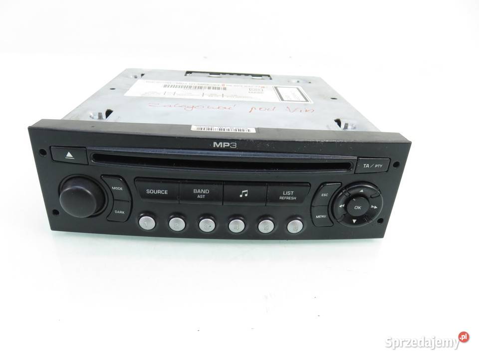 RADIO CITROEN C4 I 9666393777