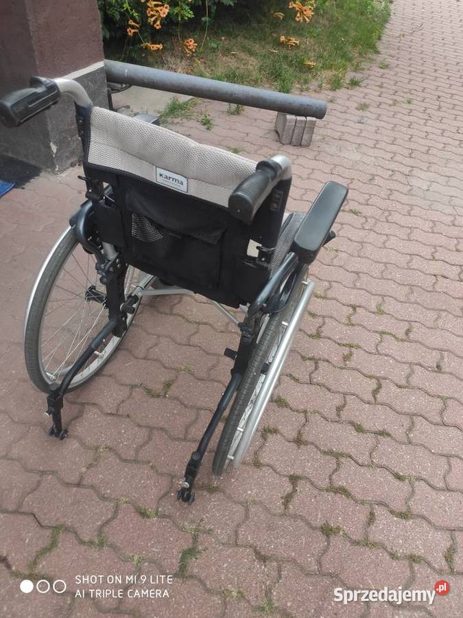Wózek inwalidzki składany Świdnik
