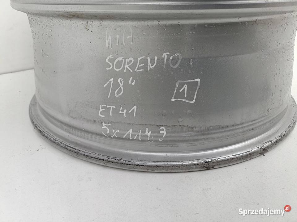 Kia Sorento II ORYGINALNA FELGA ALUMINIOWA KOŁO Średnica 18" lubelskie Chełm